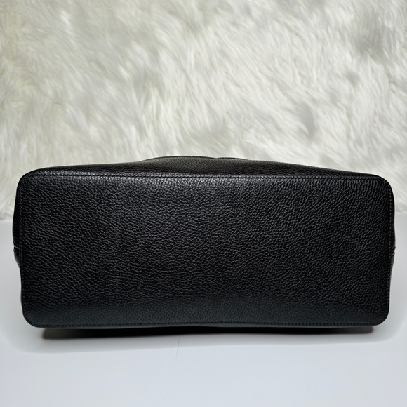 GUCCI 536194 Soho Black Hobo Leather Shoulder Bag - Picture 3 of 15